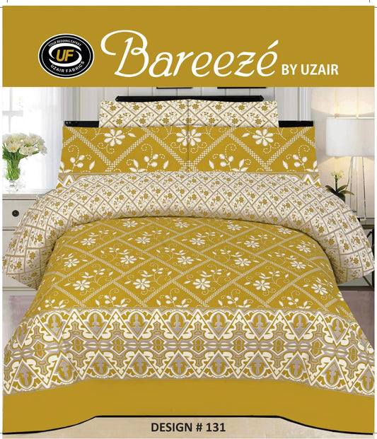 Bareeze Cotton Bedsheet