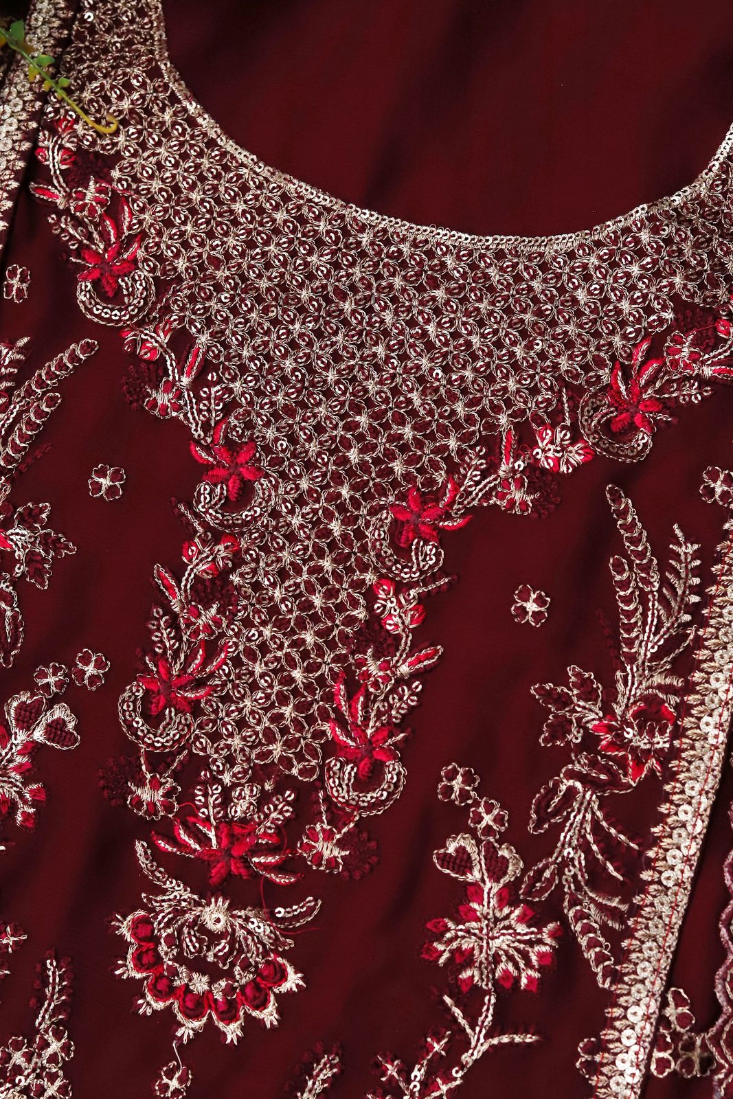 WEDDING AND PARTY WEAR COLLECTION FABRIC DETAIL