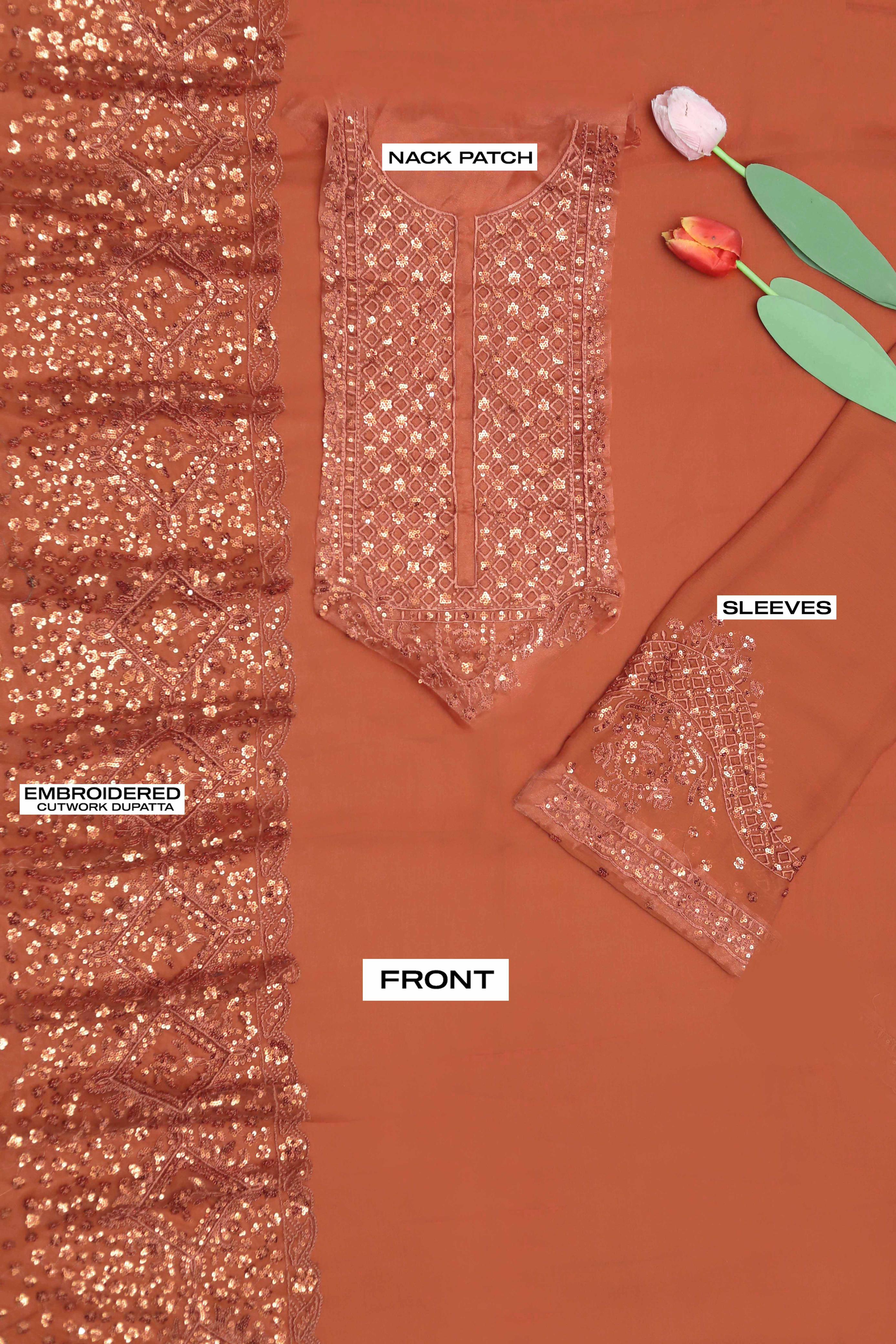 BAROQUE UNSTITCHED 3 PIECE Suit