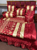 Fancy Bridal Quilt Cover Set 14 Pcs - 1