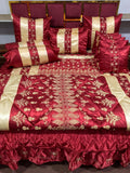 Fancy Bridal Quilt Cover Set 14 Pcs - 1