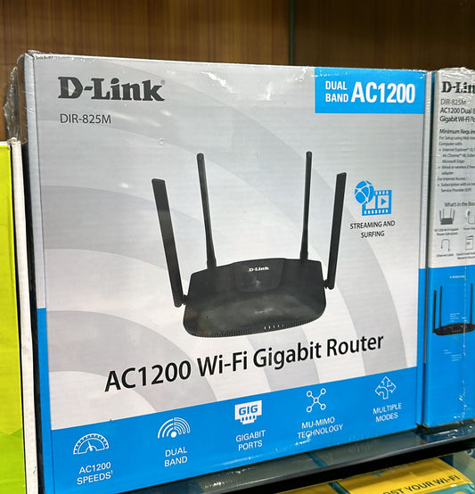 D-LINK AC 1200 Wi-fi Gigabit Router